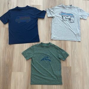 Patagonia Kids' Capilene® Silkweight T-Shirt THREE Bundle